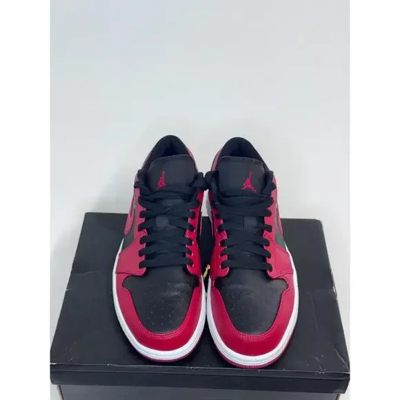 Air Jordan 1 Low Reverse Bred | gym Red Men 9 - Picture 4 of 7